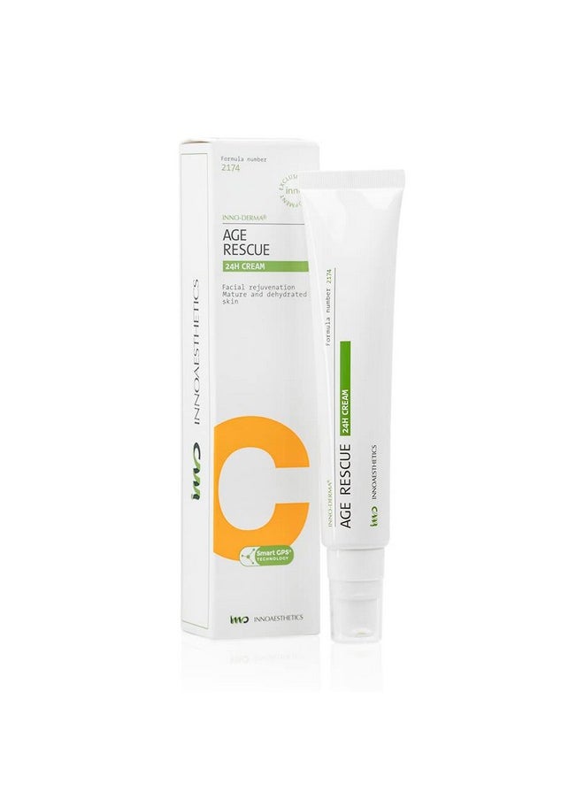 INNOAESTHETICS Age Rescue 24H Cream (2% Retinol Lactobionic Acid Glycolic Acid Mandelic Acid Lactic Acid)  - Image 1