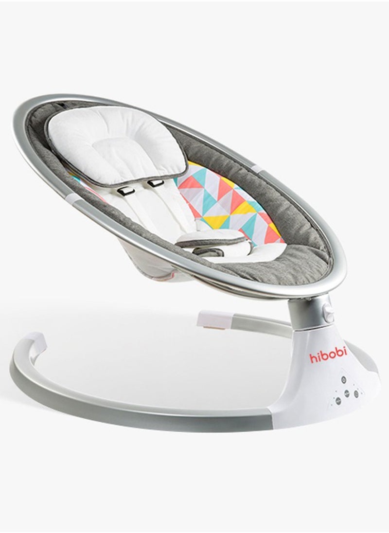 Baby Swing for Infants,Comfort Cradling Baby Rocker Portable Newborn Electric Rocking Chair with Music and Mosquito Net,Gray - pzsku/ZDEB41D667843AE07B8BEZ/45/_/1707141099/9a9683f2-502f-494b-8910-1689f73532e9