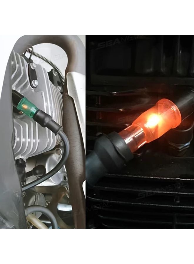 Green Motorcycle Spark Plug Cap Waterproof High Pressure Modified Decoration Accessory - Image 5