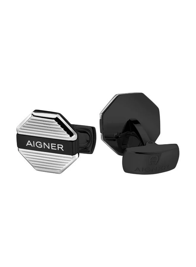 AIGNER Torino Octagon Cufflnks