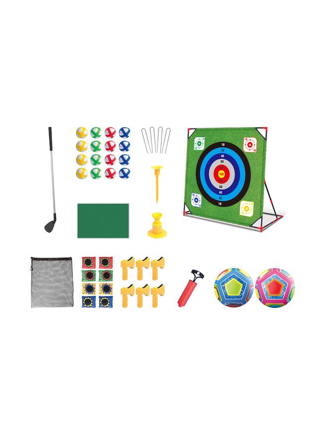 الأزرق جي دبليو <منتج جديد> 4 في 1 رميات لعبة رمية في الهواء الطلق - Image 3