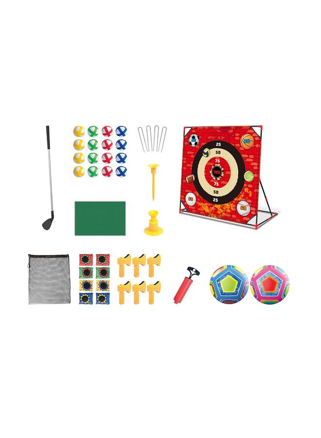 الأزرق جي دبليو <منتج جديد> 4 في 1 رميات لعبة رمية في الهواء الطلق - Image 5