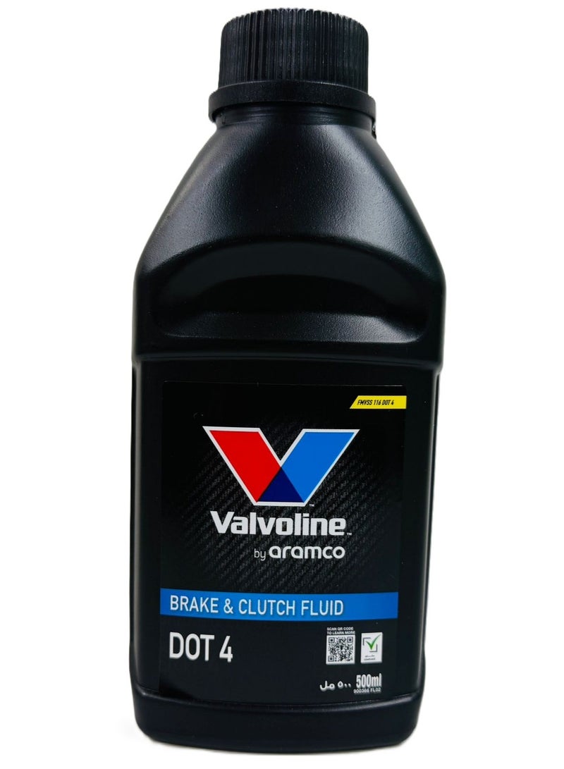 فالفولاين سائل فرامل وقابض DOT4 سعة 500 مل - Image 1