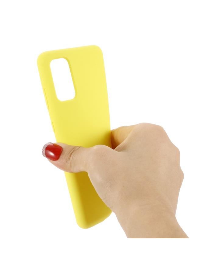 erorex Case For Galaxy S20 Solid Color Liquid Silicone Shockproof Full Coverage Protective Case - Image 3