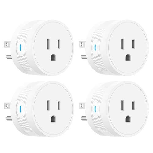 EIGHTREE 15A Smart Plug WiFi Bluetooth Smart Outlet for HighPower Home Appliances Works with Alexa Google Home Easy Setup Timer Remote Control FCC ETL Certified 24GHz WiFi Only