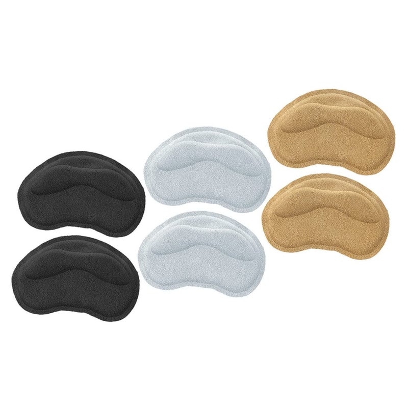 3 Pairs Thickened Heel Grips Wear Resistant Inserts Strong Adhesive Comfortable Daily Pads - Image 2