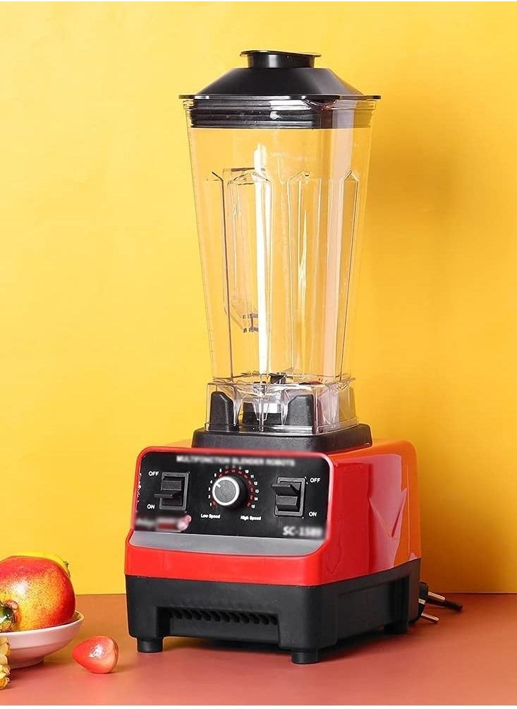 SILVER CREST 2.5L 4500W BPA Free Professional Heavy Duty Commercial Timer Blender Mixer Juicer Food Processor Smoothies Ice Crusher Kitchen  - Image 3