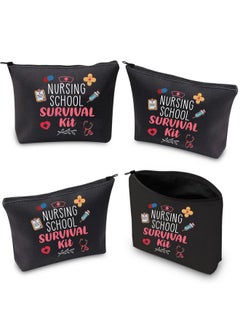 WCGXKO WCGXKO Nurse Gift Nurse Cosmetics Gift Nursing School Survival kit Gift for RN CNA LPV BSN LVP (NURSING SCHOOL black)  - Image 4