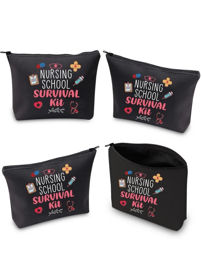 WCGXKO Nurse Gift Nurse Cosmetics Gift Nursing School Survival kit Gift for RN CNA LPV BSN LVP (NURSING SCHOOL black) - Image 4