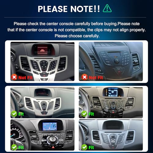 NHOPEEW [2+64G] for Ford Fiesta 2009-2017 Android Car Stereo: 9 inch HD Touch Screen Headunit- Wireless Carplay and Android Auto, DSP/EQ, 5G/WiFi, GPS, FM/RDS Radio, SWC + Canbus + AHD Backup Camera - Image 2