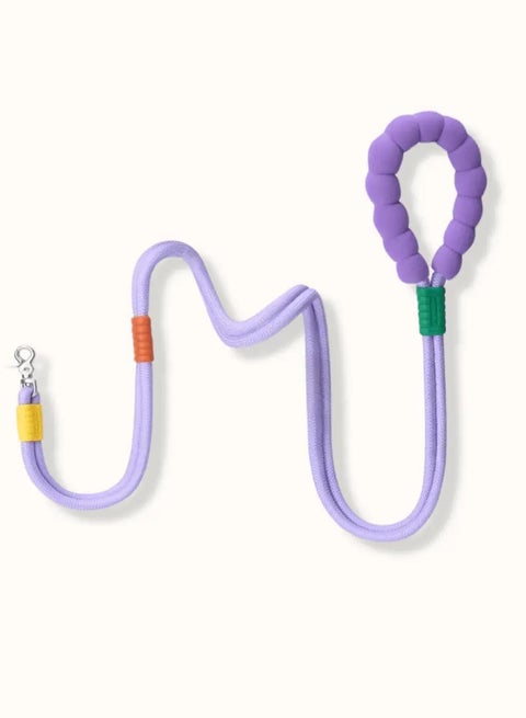 white X yellow Bubble Leash & Harness