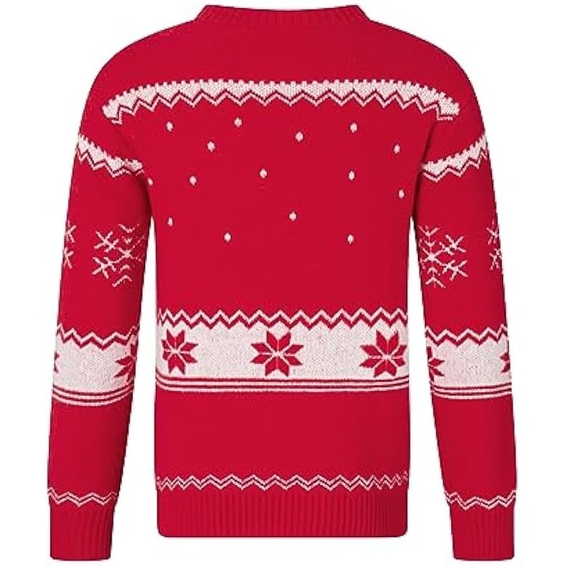 Loquat Family Ugly  Sweaters Cute Long Sleeve Crew Neck Reindeer Knitwear Pullover Top Fall Winter Clothes - Image 5