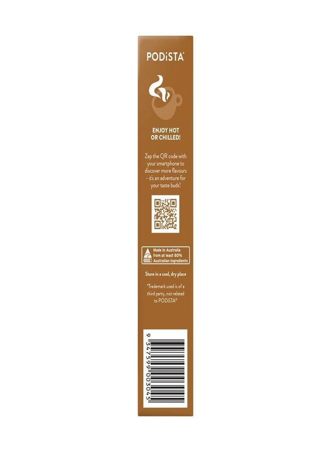 PODiSTA Hot Chocolate Nespresso Compatible Capsules Hot Cocoa Pods - Caramel Infusion - 10 Pod Package - Image 4