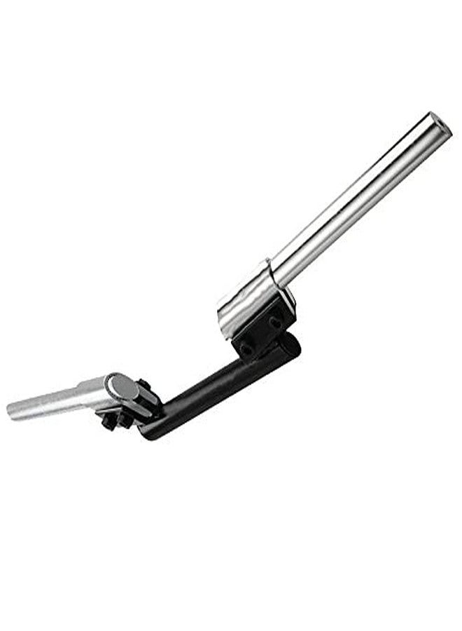 Supremechoice Bike 12-BC A1 Quality Handle Bar Thick Pipe Handlebar Black And Chrome for Royal Enfield Classic 500 - Image 1