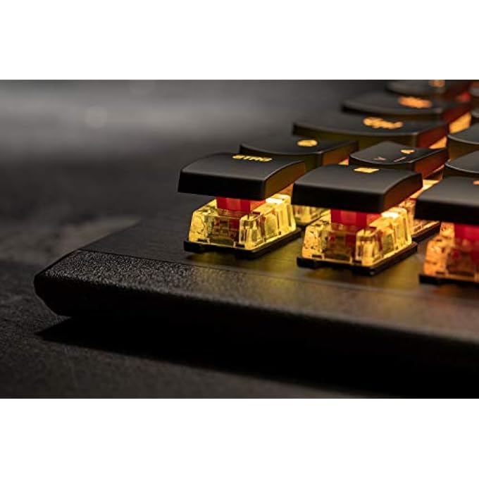 ROCCAT VULCAN 121 AIMO RGB MECHANICAL GAMING KEYBOARD RED SWITCHES, BLACK, ROC 12 671 RD - Image 3