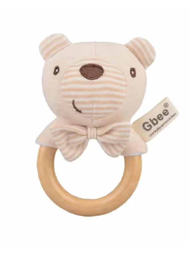 Gbee Top-Quality Material Organic Cotton Rattles Toy Set For Kids Hand Bell Infant Educational Mobiles Toys - Image 1