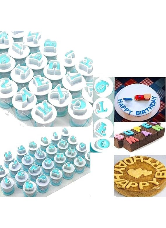 Just Craving Alphabet Cookies and Plunger Uppercase Cutter Set of 26  - Image 1