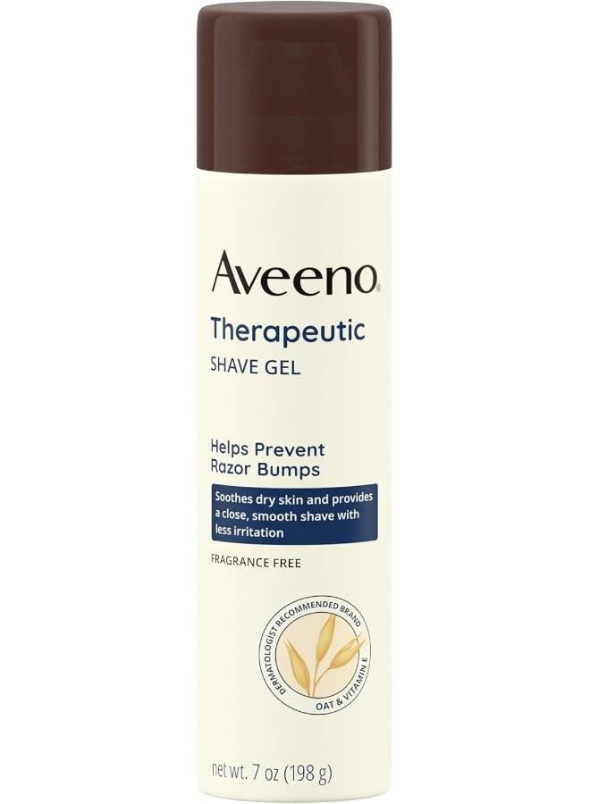 Aveeno Therapeutic Shave Gel with Oat and Vitamin E to Help Prevent Razor Bumps - Image 2