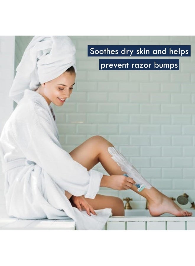 Aveeno Therapeutic Shave Gel with Oat and Vitamin E to Help Prevent Razor Bumps - Image 5