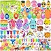 OCTERIC 330Pcs Colorful Prefilled Plastic Easter Set 110 Plactic Eggs Filled with 220 Assorted Toys Stickers Party Favors for Kids Boys Girls Toddlers Easter Eggs Hunt Basket Filler Stuffers Supplies - Image 2