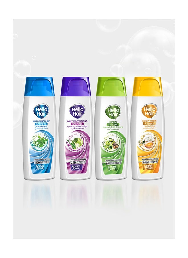Golden Pearl - Golden Pearl Hello Hair – Herbal Shampoo + Conditioner Naturally Thick & Strong 385ml - Image 1