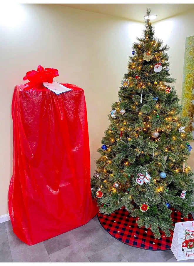 Iconikal Giant, Jumbo Bike Size Gift Bag, Wrap, Red, 96 X 60-Inches  - Image 4