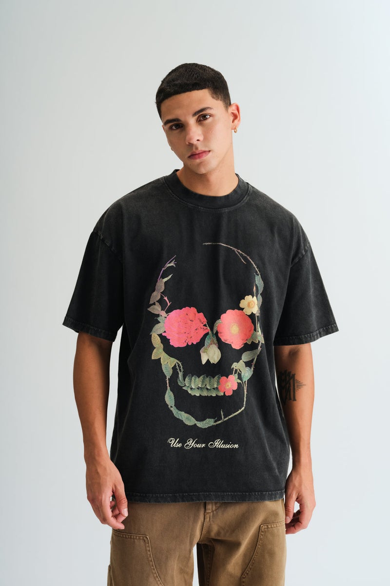 Bonkers Corner Guns N Roses Use Your Illusion Oversized T-shirt - Image 4