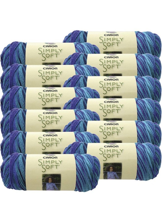 CARON Oceana Simply Soft Paints Yarn Multipack Of 12 12 Pack - Image 1