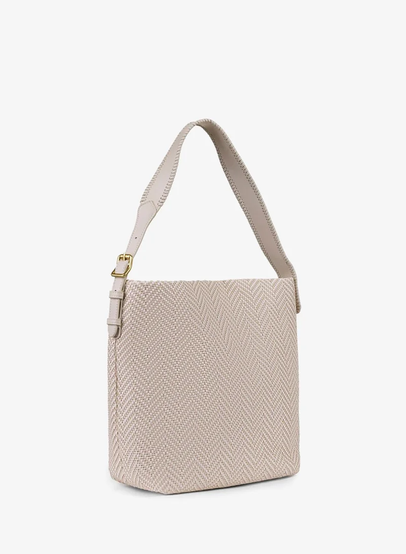 ابيكول Woven Shoulder Bag
