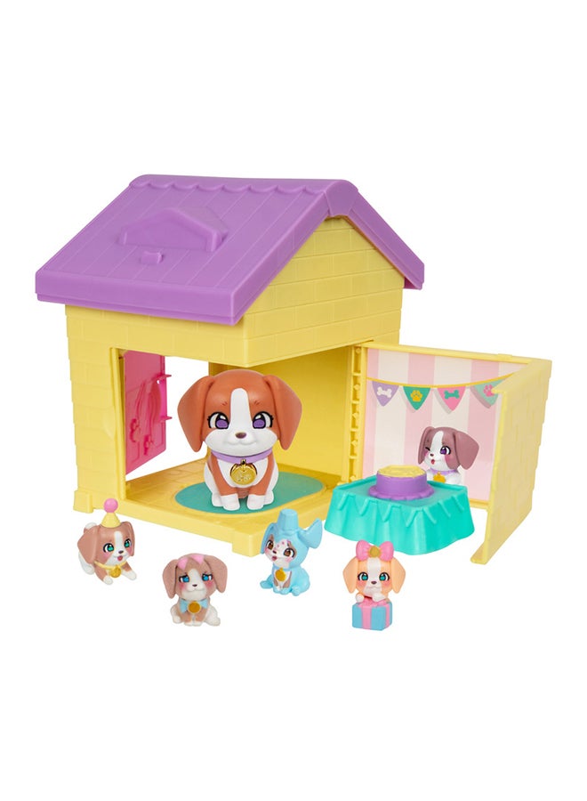 Little Live Pets Mama Surprise Families Mama's House Pack Series 1 Micro Collectible Interactive Electronic Toy with Transforming Playset and 4 to 6 Surprise Babies - Image 3