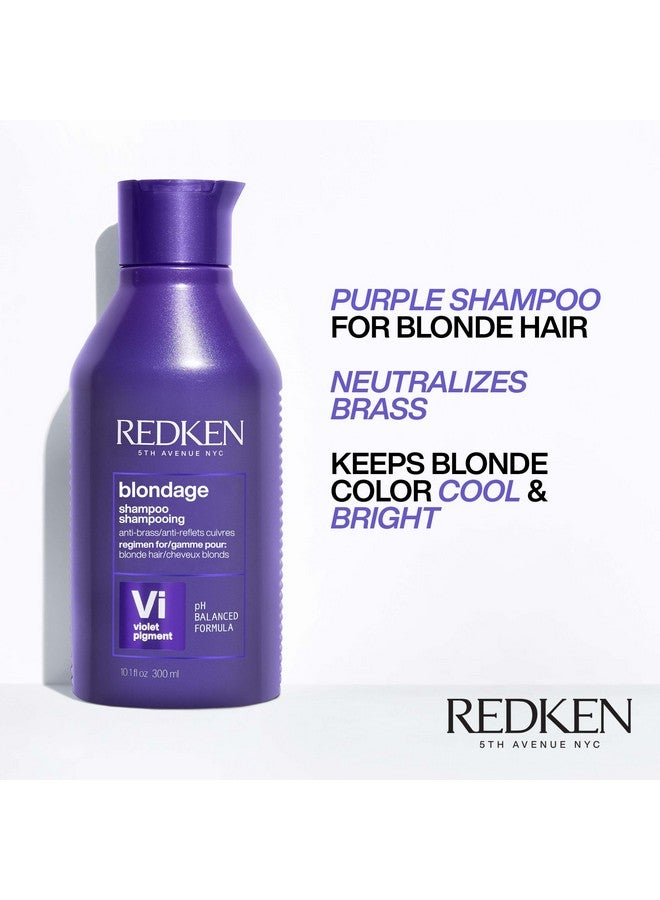 ريدكين شامبو ريدكين البنفسجي مع الصبغة البنفسجية، تونر للشعر الأشقر، تركيبة ترسب اللون، 10.1 أونصة سائلة. - Image 2