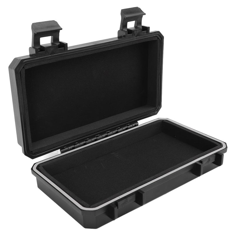 Magnetic Key Box Under Car Concealed Holder Tool Storage Organizer for Security Labels Door and Car Keys 19x12.5x4.7cm - Image 1