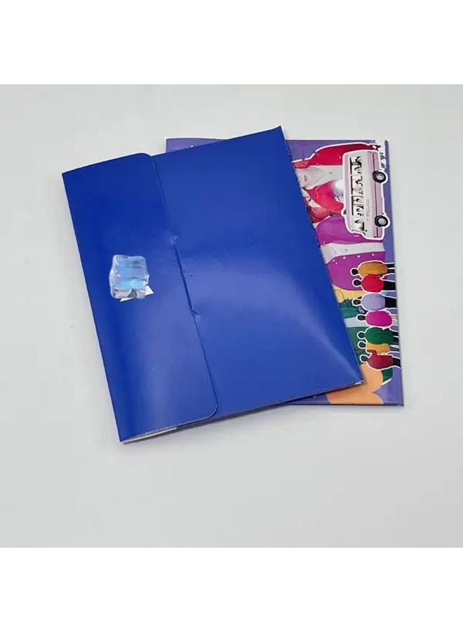 Blue K Pop Style Trading Card Set with Double Sided Printing for Fans and Collectors - Image 3
