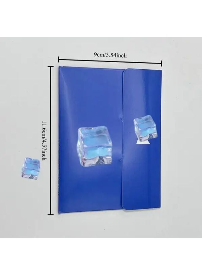 Blue K Pop Style Trading Card Set with Double Sided Printing for Fans and Collectors - Image 4