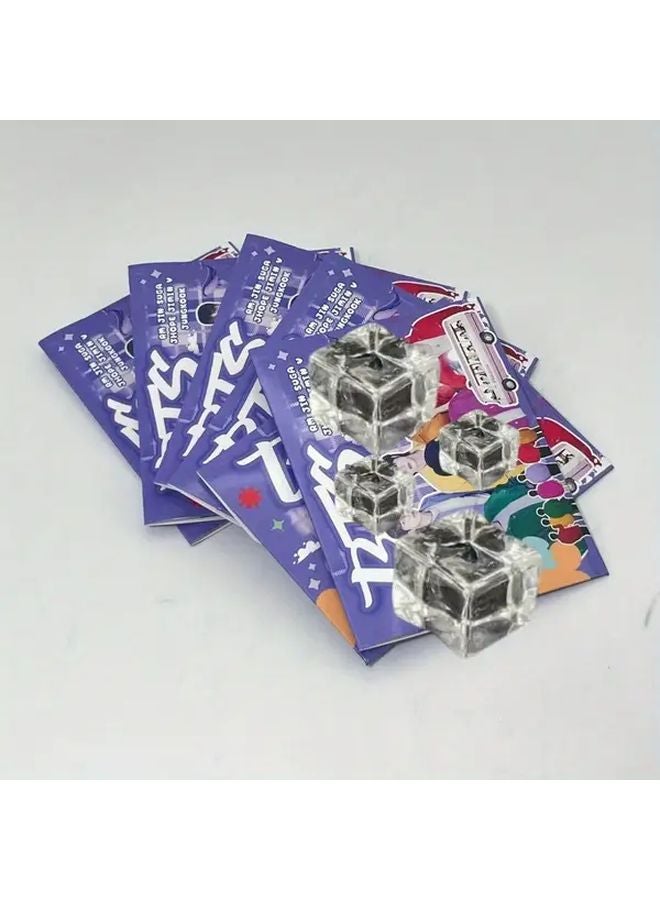 Blue K Pop Style Trading Card Set with Double Sided Printing for Fans and Collectors - Image 2