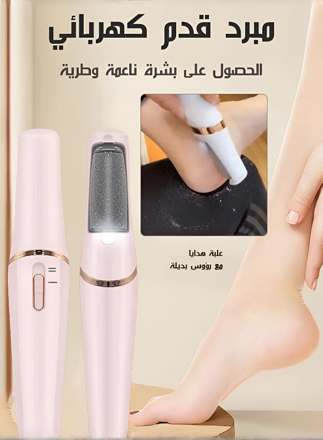 Electric Foot Callus Remover with Interchangeable Grinding Heads - Image 1