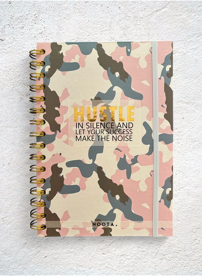 Noota NOOTA HUSTLE GIRL CAMO SPIRAL WIRE NOTEBOOK  - Image 1