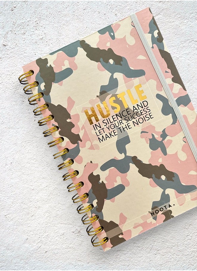Noota NOOTA HUSTLE GIRL CAMO SPIRAL WIRE NOTEBOOK  - Image 2