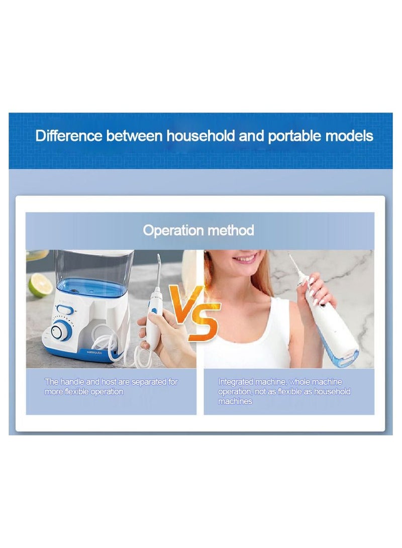 waterpluse Electric Toothbrush Dental Floss Cleaning Teeth Whitener Dentistry Product Oral Irrigator Water Flosser Jet Whitening Instrument - Image 3
