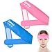 ZIPICU 2pcs Migraine Headache HeadbandSmall Portable Gel Ice Pack Head StrapSoothing Ice Packs Head Face Cold Compress for Tension Stress Hangove - Image 1