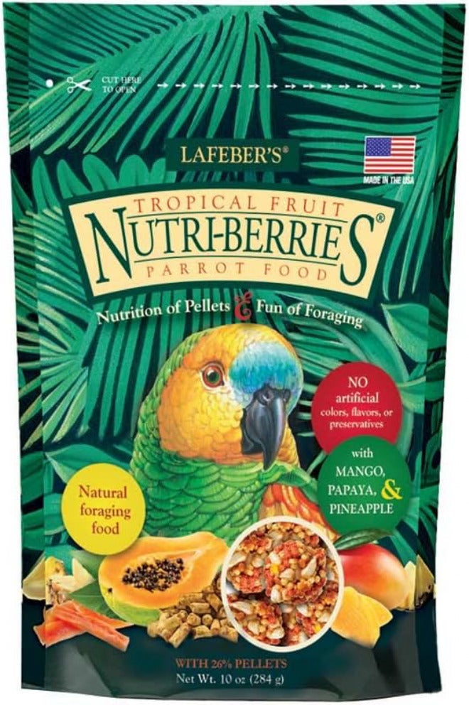 Lafeber Tropical Nutritrie Parrot 10oz - Image 1