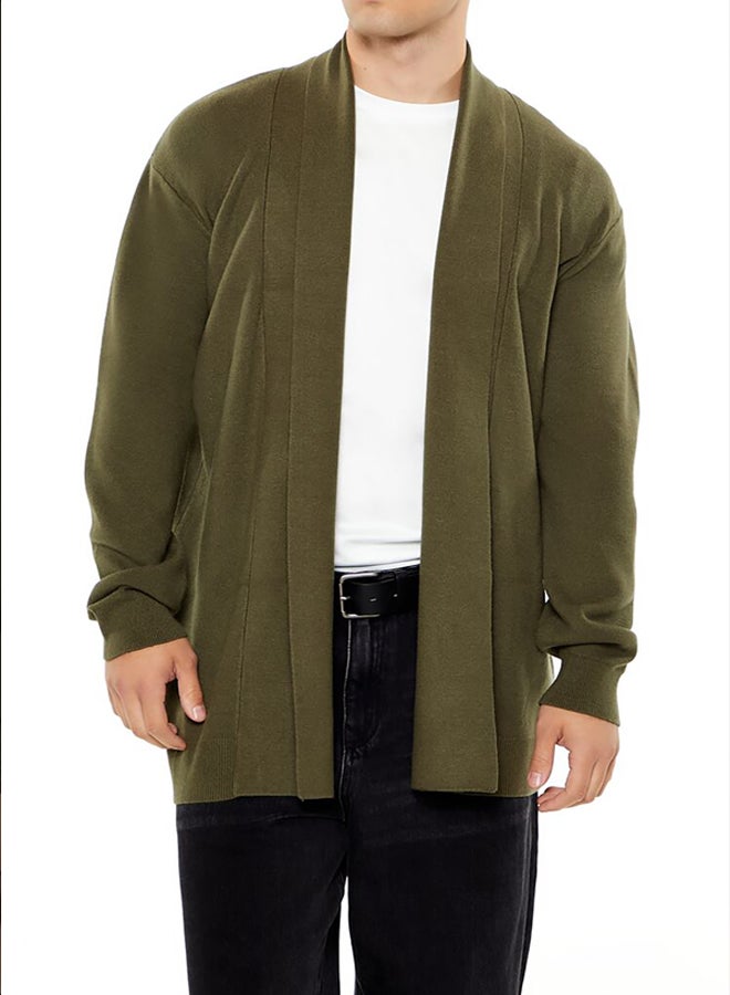 FOREVER 21 Open-Front Cardigan Sweater  - Image 1