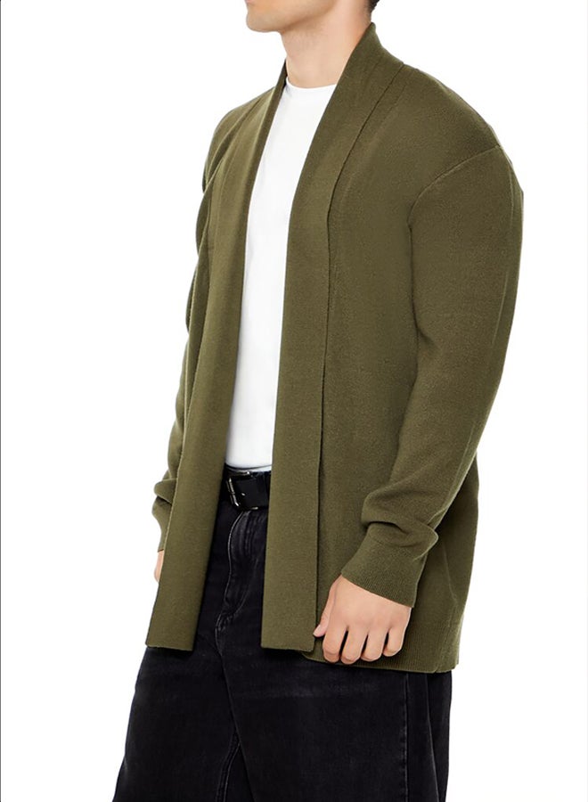 FOREVER 21 Open-Front Cardigan Sweater  - Image 4