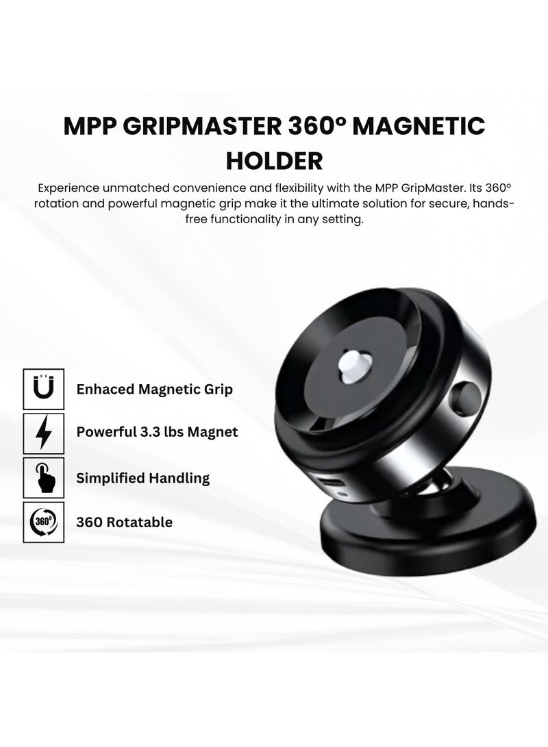 360° Magnetic Suction Phone Holder – Universal Vacuum Adsorption Bracket for Car, Glass Screens, Wall Tiles, Mirror, Gym – Suction Cup Mount for Metal and Glass Surfaces  - Image 4
