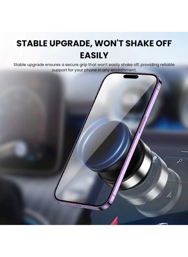 360° Magnetic Suction Phone Holder – Universal Vacuum Adsorption Bracket for Car, Glass Screens, Wall Tiles, Mirror, Gym – Suction Cup Mount for Metal and Glass Surfaces  - Image 5