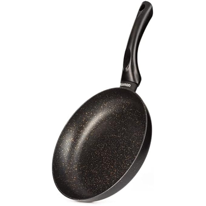 فيسمان مقلاة 20 سم من الألومنيوم مع طلاء غير لاصق من سلسلة Forde مع قاعدة حثية متوافقة مع جميع مواقد الطهي ومقبض مريح من الباكليت وخالي من حمض بيرفلورو الأوكتانويك - Image 1