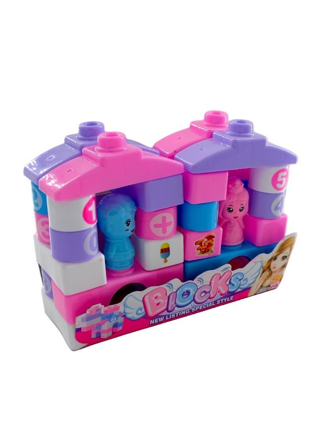 Blocks Building Blocks With Bag Building Set For Kids 3+ Years  - Image 2