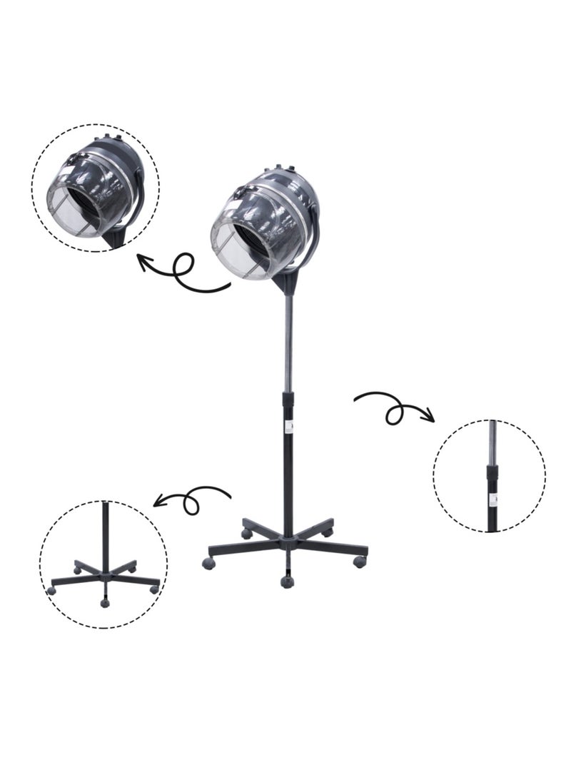 Black - Hair dryer stand - Image 1