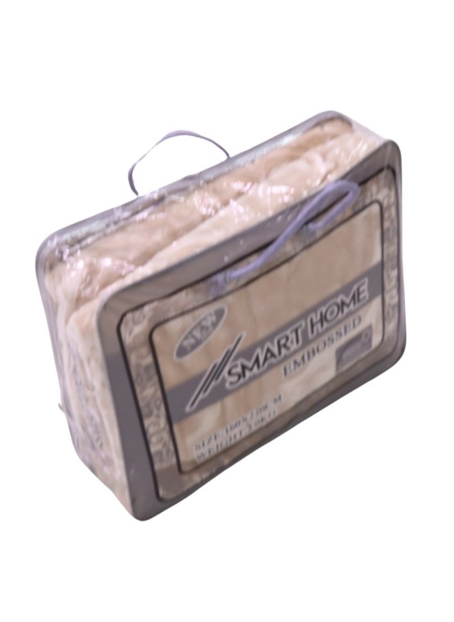 SMART HOME - Heavy Winter Blanket Measuring 220 cmx160 cm And Weighing 4 Kg A Super Soft Double-Layer Blanket Made Of High-Quality Materials - Image 1