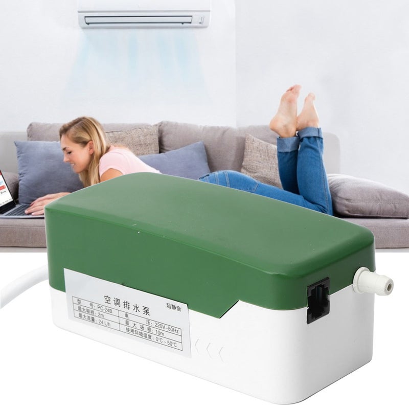 WIPCOOL Air Conditioning Drain Pump: 19dB Low Noise - Leak-Proof Double-Layer Box Built-In Float Control for Bedroom Home AC Units - Image 5